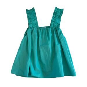 Pleat Holly Top NWT teal size 7‎